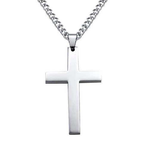 Collana croce ciondolo - +_+-collana,