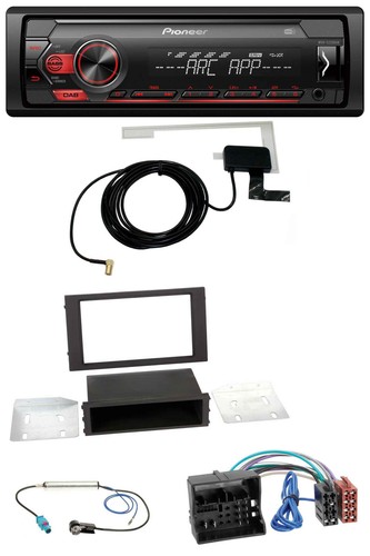 Pioneer 1din usb dab mp3 - 1din, aux
