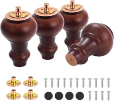 4 Gambe per Mobili in Legno