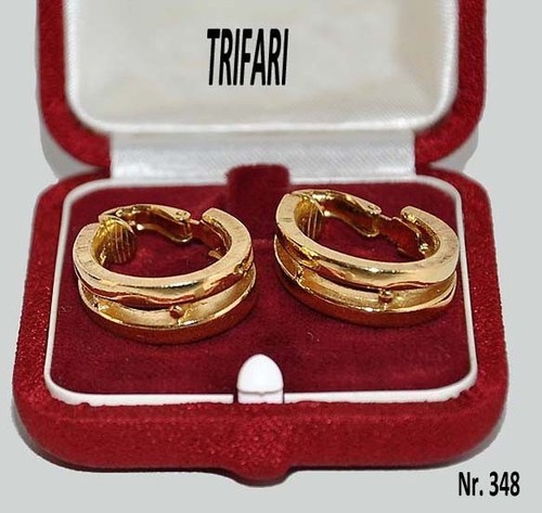 Trifari anni coppia di - trifari, 60,