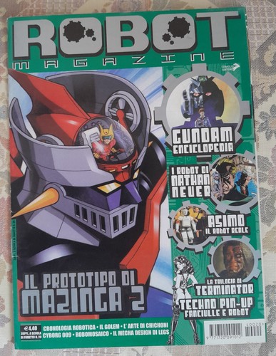 Rivista robot anni 90 - robot, 70/80/90