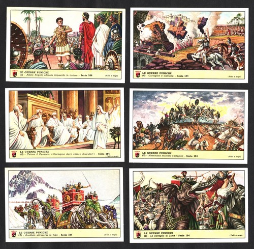 The punic wars lavazza card - punic,