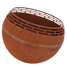 Fuoco Palla Arrugginito 58cm