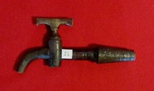 ? ANTICO RUBINETTO PER BOTTE VINO-GRAPPA IN BRONZO EPOCA 1880 LIBERTY - 406