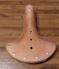 Sella Ergonomica Bici Epoca - Olanda - Bacchetta - Vintage - Old - CUOIO Marrone