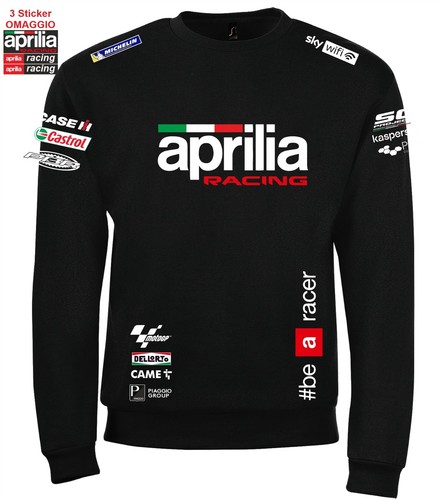 Felpa girocollo aprilia racing - felpa,