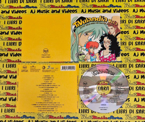 Compilation tivulandia vol - cd,