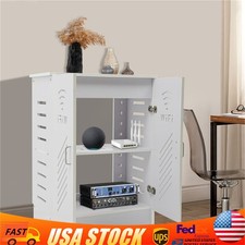 Router WiFi a 3 livelli armadio di archiviazione router archiviazione TV striscia di alimentazione cavo organizer