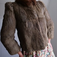 Giacca in morbida pelliccia di