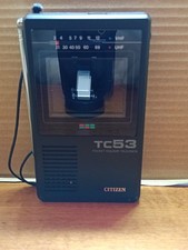 televisore tascabile a colori Citizen TC53 - NON Funzionante , Ottimo Stato 