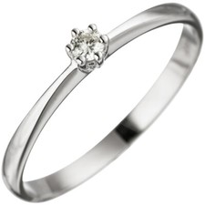 Solitario Anello Donna Con