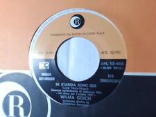 WILMA GOICH Se stasera sono