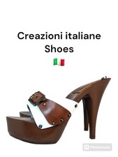 Sandali Zoccoli clogs mules shoes artigianali made in italy 