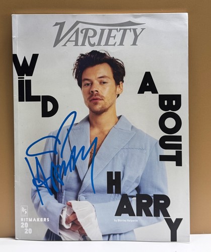 Signed harry styles variety - harry,