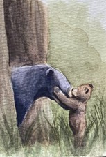 ACEO quadro originale tecnica