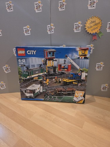 Lego city 60198 treno merci - city,