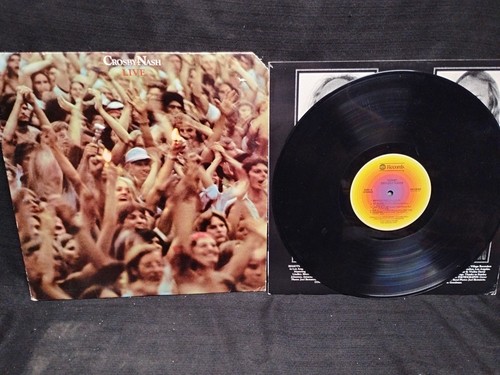 Crosby nash live vinyl abc - live, lp