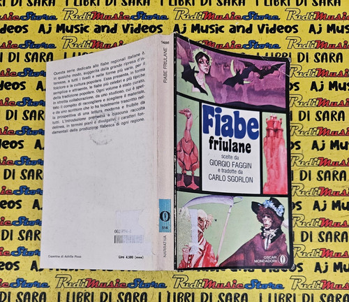 Libro book fiabe - (a10),