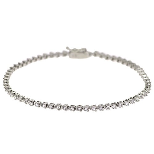 Bracciale tennis diamanti - bracciale,