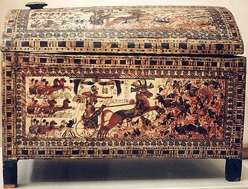Tutankhamon hunting box museo - tutankhamon,