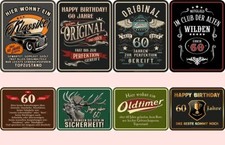 60° Compleanno Frasi Cartelli