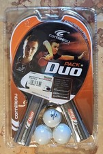 CORNILLEAU DUO PACK - Set da 2 Racchette + 3 Palline Ping Pong Tennis Tavolo