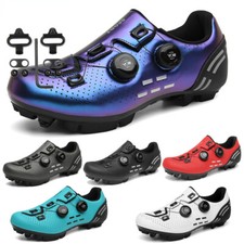 Sneaker Ciclismo Mtb con Tacchetti SPD Uomo Outdoor Scarpe Bici Corsa Bici