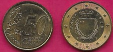 MALTA 50 EURO CENT 2008-F UNC