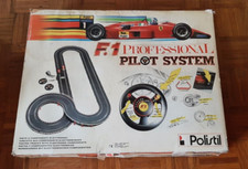 Pista elettrica macchinine telecomandate Formula 1 vintage Polistil funzionante