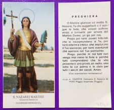 SANTINO HOLY CARD, SAN NAZARIO
