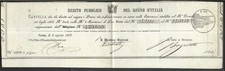 1867 TORINO DEBITO PUBBLICO