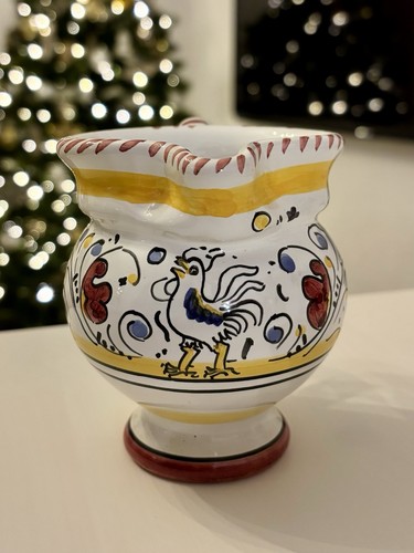 Brocca ceramica deruta - brocca,