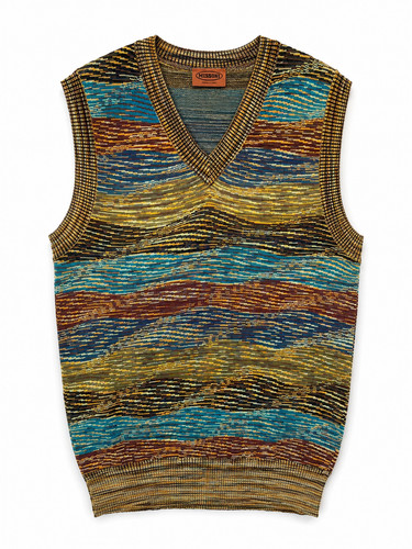 Gilet maglia missoni uomo - gilet,
