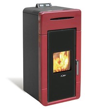 Termostufa a pellet idro stufa Nadia 23 kw riscaldamento casa caloriferi 400 m3