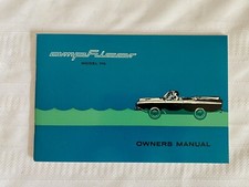 Amphicar Model 770 Owner