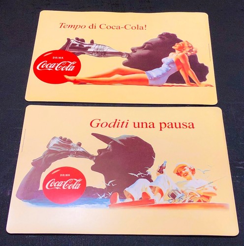 Coca cola italia vintage due - coca-cola,