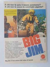 PUBBLICITA' ADVERTISING BIG JIM SOMMOZZATORE + DR.STEEL