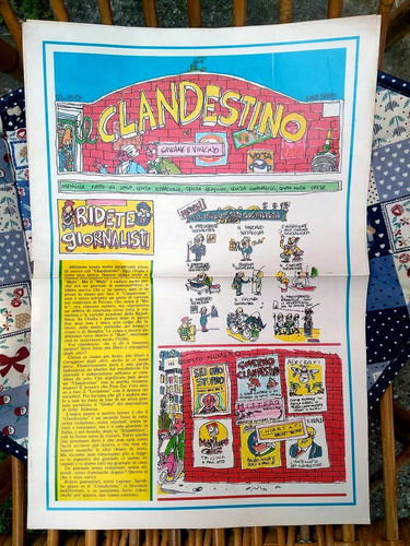 Clandestino rivista satirica - rivista,