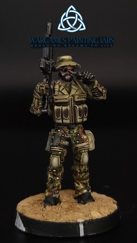 Miniatura dipinta foxtrot - dipinta,