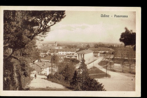 Udine panorama dal castello - udine.,