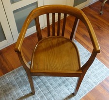 bauhaus art deco gropius sedia poltrona legno curvato faggio antico anni 20 30 ottima!