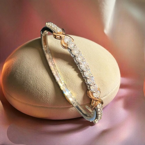 Bracciale pave cts f - 2,22, f/vs1