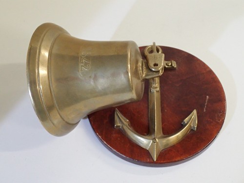 Campana nautica ottone - in,