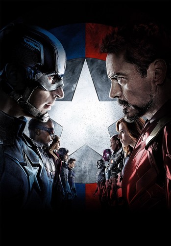 Capitan america civil war - america,