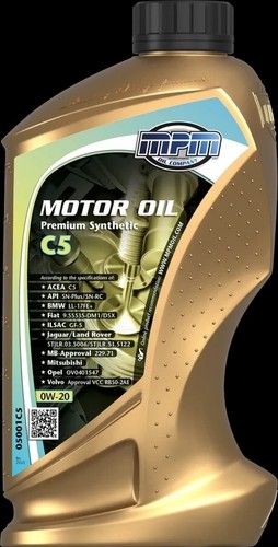 Olio motore auto mpm 0w20 - motore,