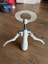 Vintage Campagnolo Wine Corkscrew Cavatappi Bottle Opener Ivory/White Rare c1960