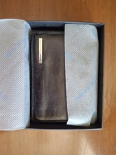 Portafoglio quadrato blu