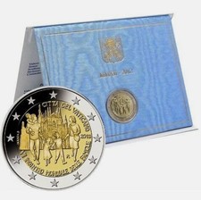 2012 VATICANO  - 2 EURO " VII INCONTRO MONDIALE DELLE FAMIGLIE"