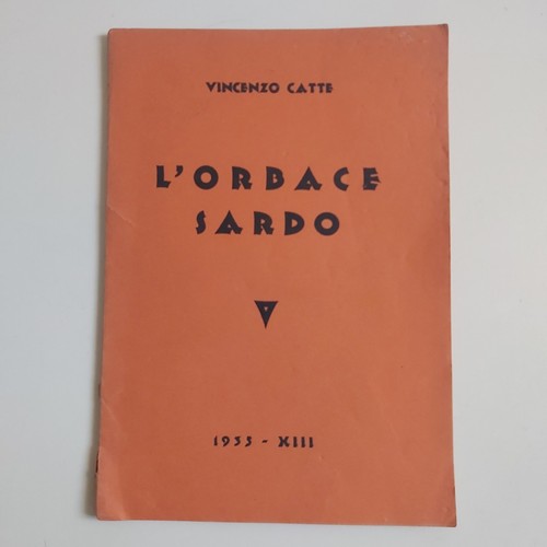 Libro orbace sardo catte - l'orbace,