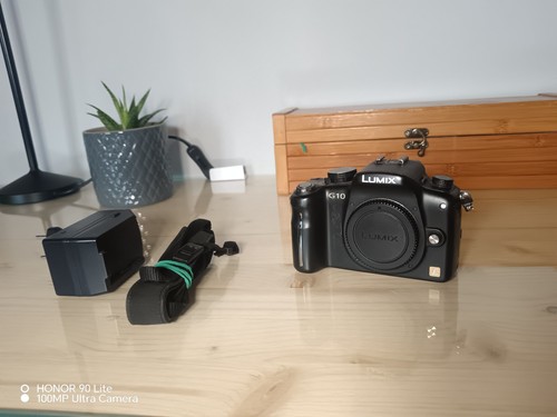 Panasonic lumix g10 - panasonic, corpo